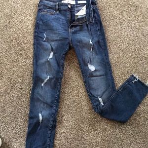 Holister jeans, high rise, super skinny